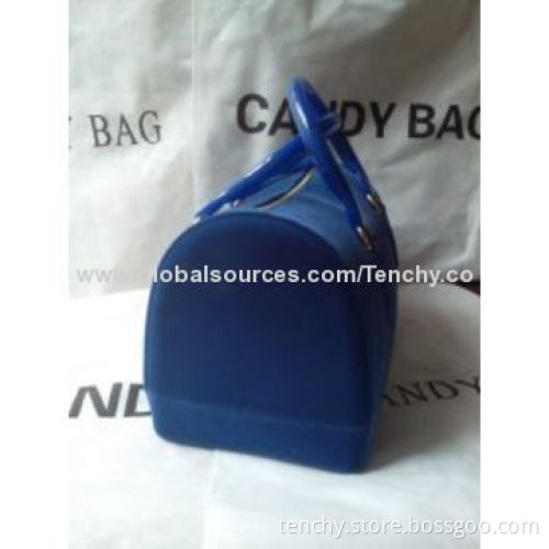 PVC Handbags with Felt Coated, Various Colors Available